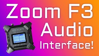 How To Use Your Zoom F3 as an Audio Interface | Curtis Judd