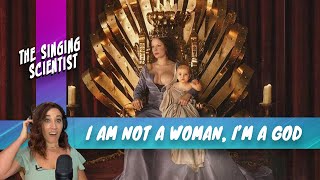 Vocal Coach Reacts to Halsey - I'm not a woman, I'm a God | WOW! She was...