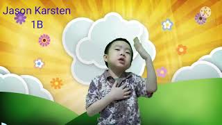 wo ai wo de jia ren (aku sayang keluargaku) bernyanyi bahasa mandarin satu satu aku sayang ibu