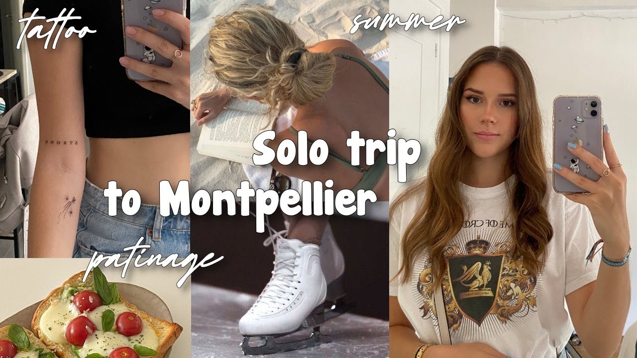 Solo trip to Montpellier (je me fais tatouer, plage, patinoire)
