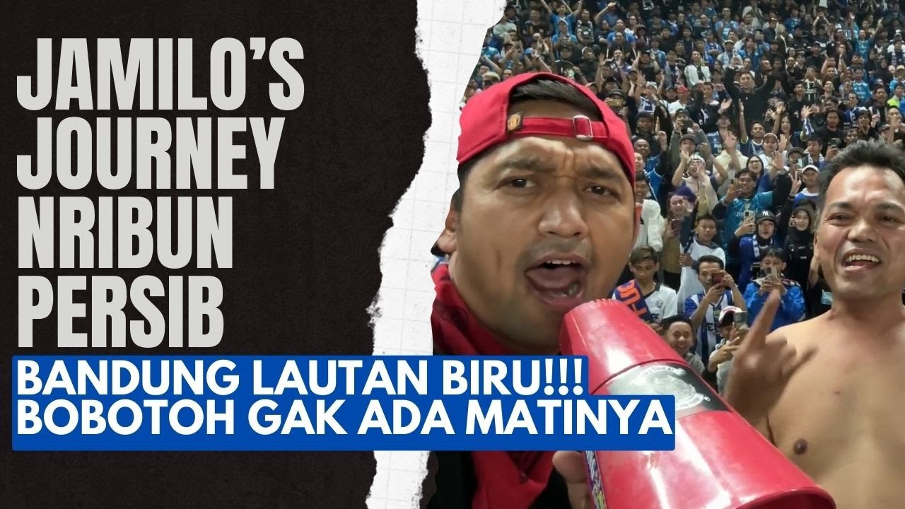 JJ NRIBUN PERSIB VS PSM: DIAJAK NGECHANT BARENG, SERU BANGET JON!