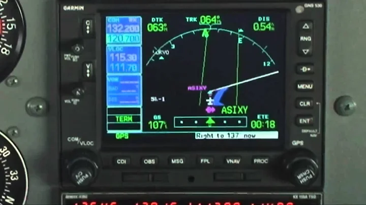 Garmin 430/530 - Free Training Video - KSEE RNAV 17 Approach