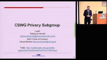 NIST and the Smart Grid