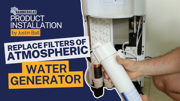 How to Replace Filters of Atmospheric Water Generator by Airiver