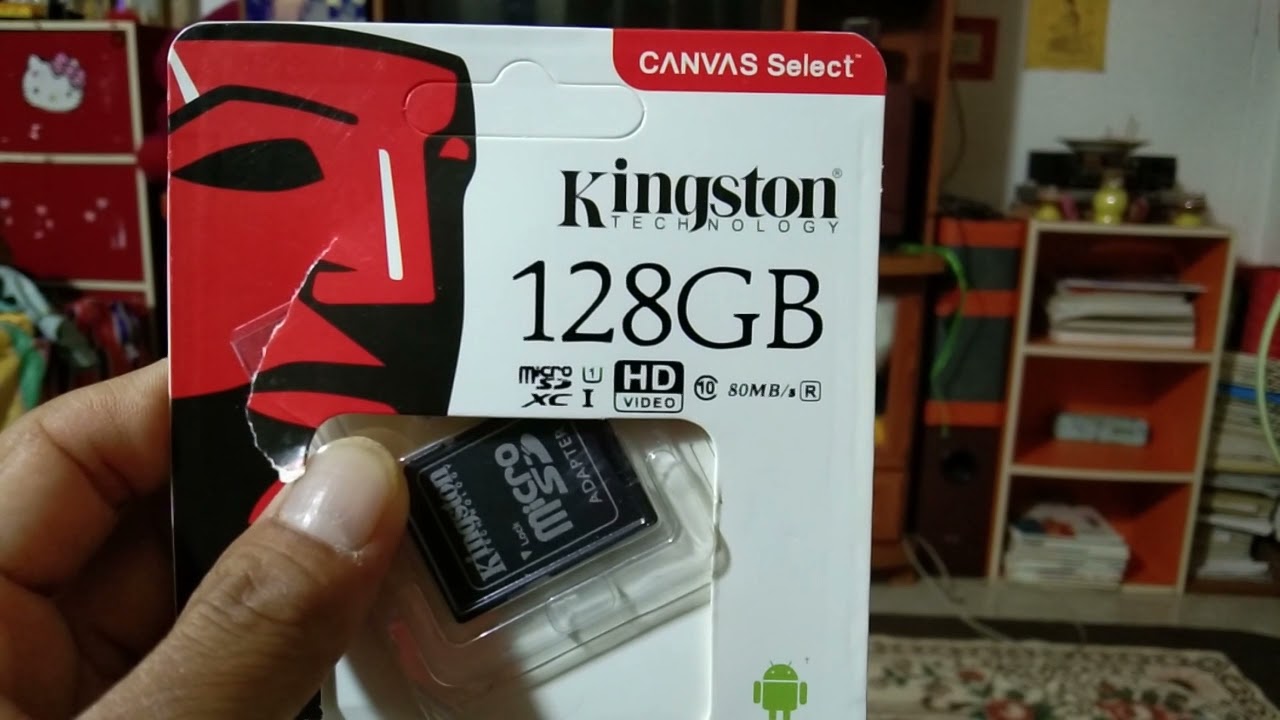 เม ม โทรศัพท์  New 2022  รีวิว เมมโมรี่การ์ด สำหรับใส่โทรศัพท์มือถือ Kingston 128GB Micro SD Card