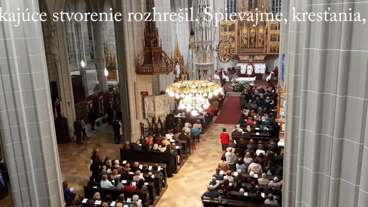 JKS 201 - Raduj sa, cirkev Kristova (Dóm sv. Alžbety)