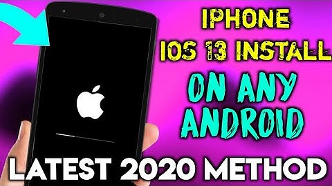 iOS 13 Install On Any Android || How To Install iPhone System In Android 2020 New Method