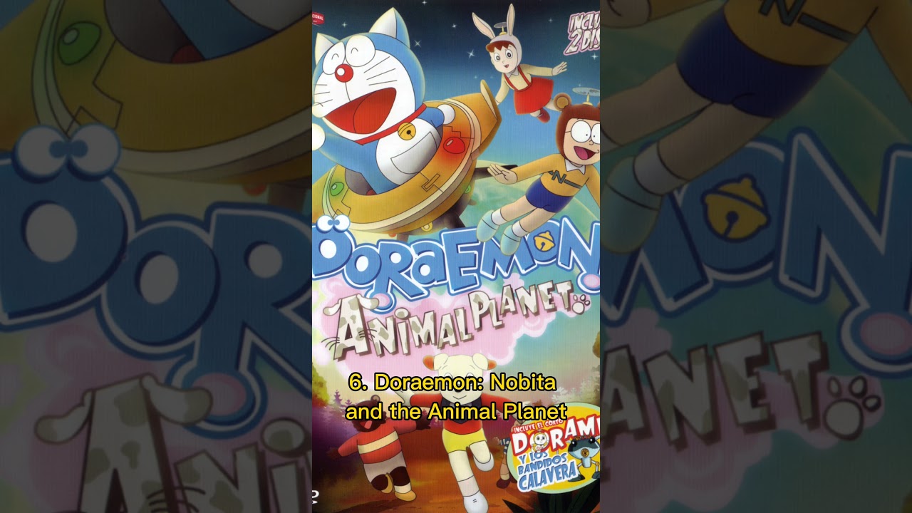 Top 10 Doraemon movies #shorts #cartoon #viralshorts #trendingshorts