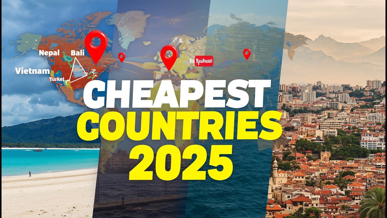 Top 5 Cheapest Countries to Travel in 2025 | Budget Travel Guide” - YouTube