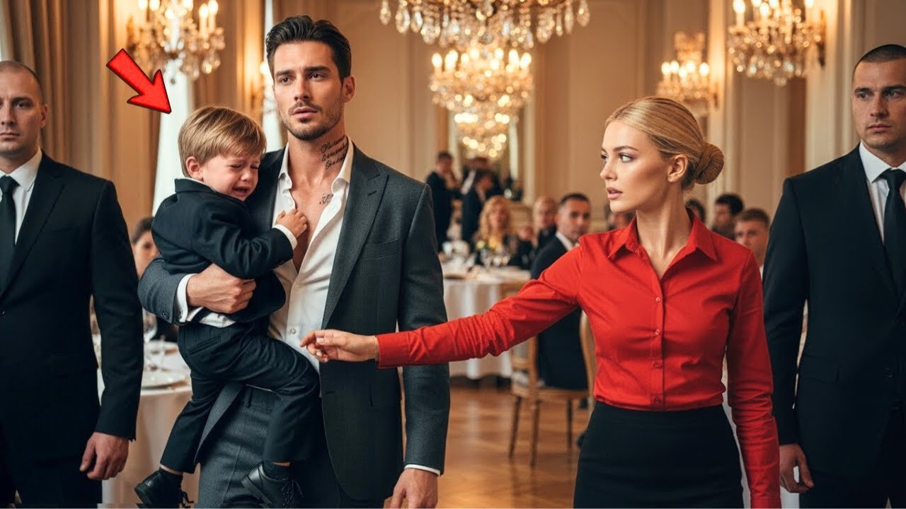 O filho do mafioso chorava sem parar — até que a garçonete disse: “Ele só precisa de uma mãe.”