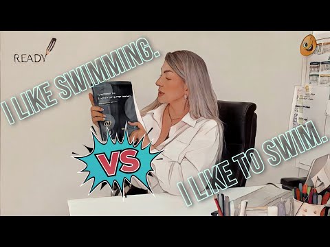 I like swimmING или I like TO swim || Герундий или инфинитив с to || Глаголы после love, like, hate