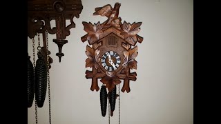 Part 1Small Black Forest Cuckoo Clock Repair from Nancey