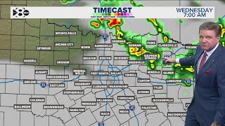 DFW Weather: Hail crops up across North Texas, more thunderstorms expected in days ahead