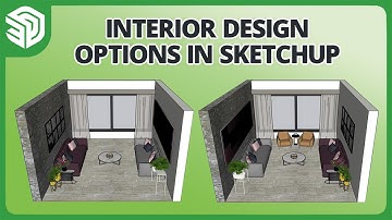 Show Design Options in SketchUp | Interior Design Tutorial
