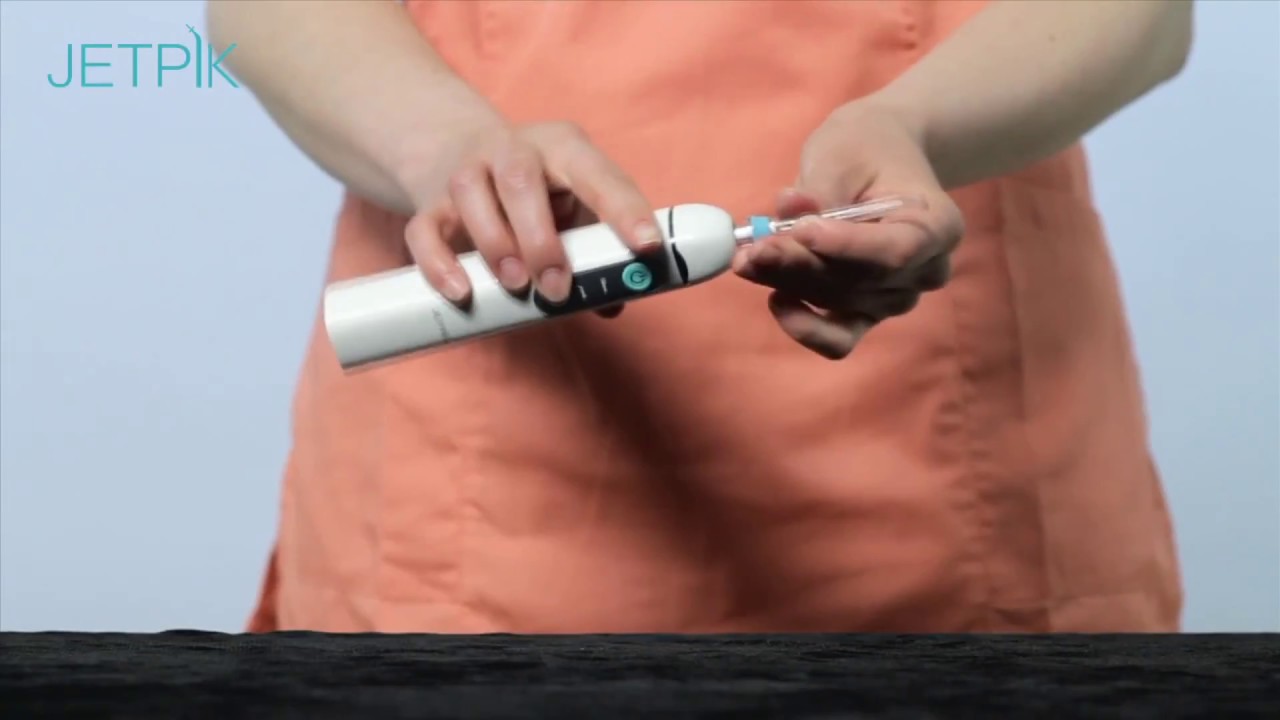 Видео как пользоваться ирригатором Jetpik. Наглядная инструкция.