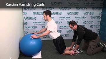 35 Russian Hamstring Curls