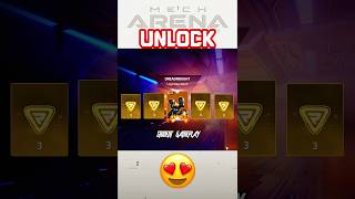 🔥Dreadnought Unlock 🥶in Mech Arena #mecharenastudent #mecharena