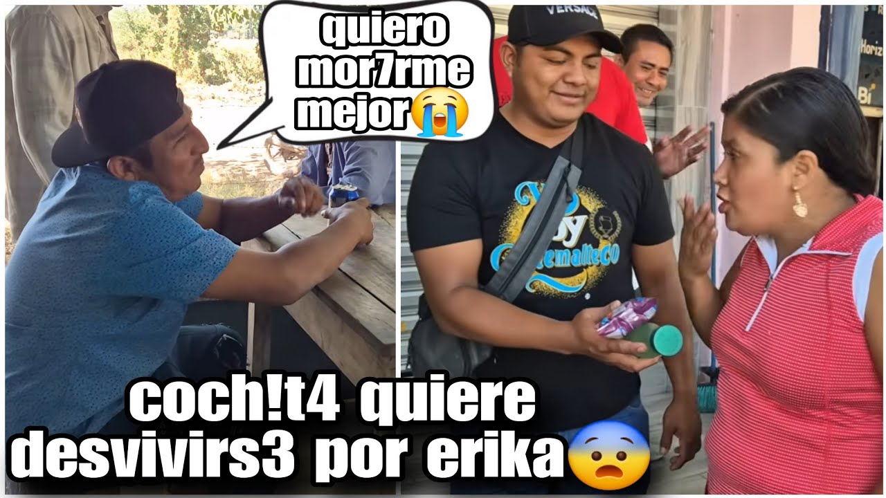 Bien a pichingu3 estaba Coch!t4 Llorando porque Erika lo Cambió por Manguer0