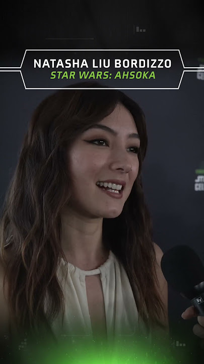 Natasha Liu Bordizzo's tricks to preparing for #Ahsoka #StarWarsCelebration