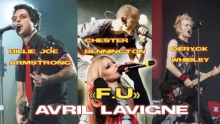 Avril Lavigne - &quot;F.U&quot; ft. Billie Joe Armstrong, Chester Bennington, Deryck Whibley (OFFICIAL VIDEO)