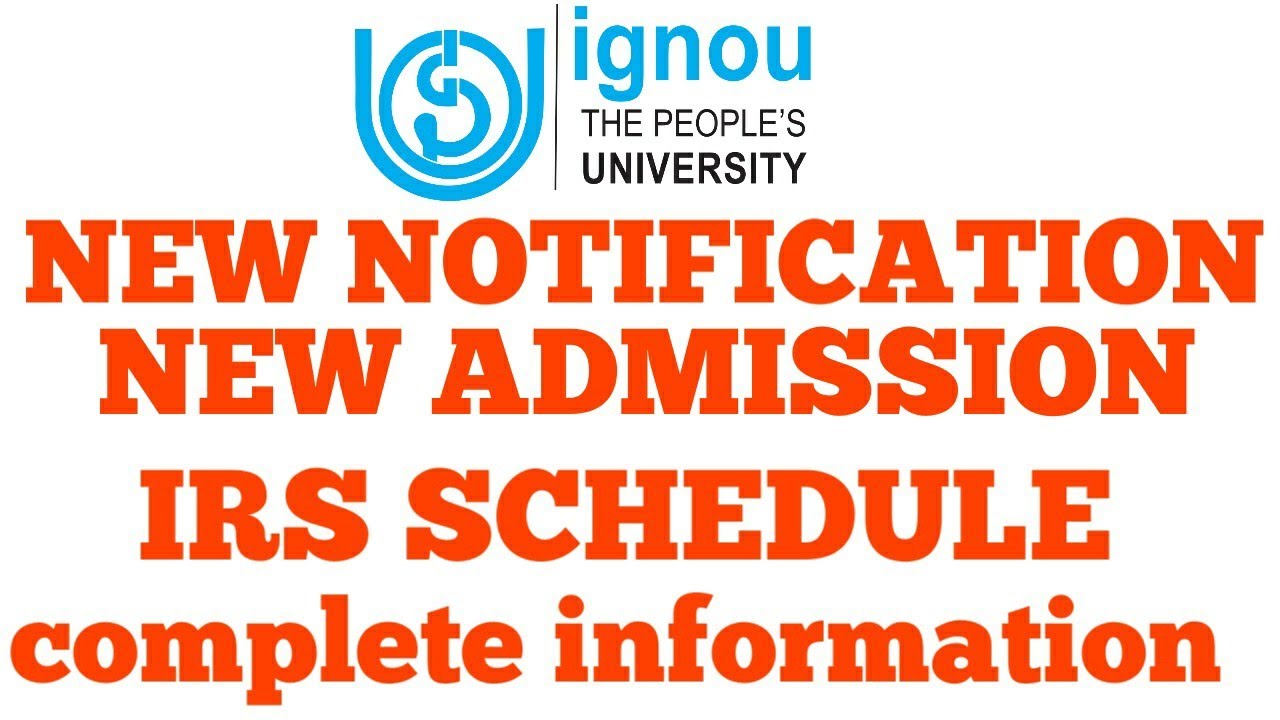 IGNOU NEW NOTIFICATION ADMISSION JULY SESSION 2019 IMPORTANT INFORMATION MUST WATCH CHAUHAN VIDEOS