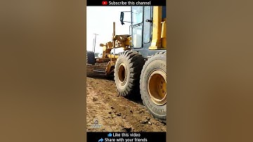 Amazing Machines👍Powerful Grader Machine operator working honestly#viral #shorts #subscribe #like