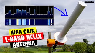 High Gain 10Turn Helix Antenna For LBand & Receiving Inmarsat