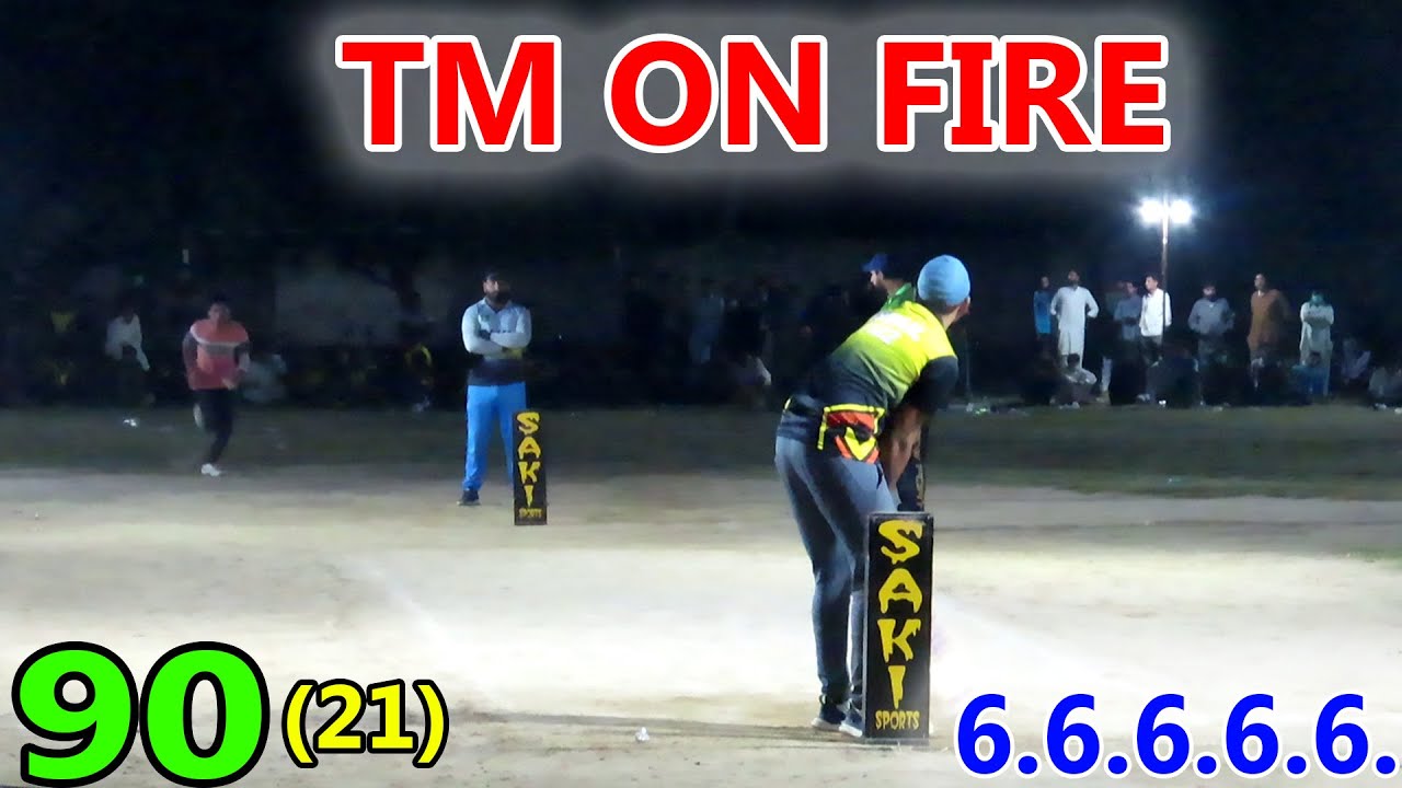 TAMOUR MIRZA VS USMAN PATHA || 90 RUNS 21 BALLS || BEST CHASED - YouTube
