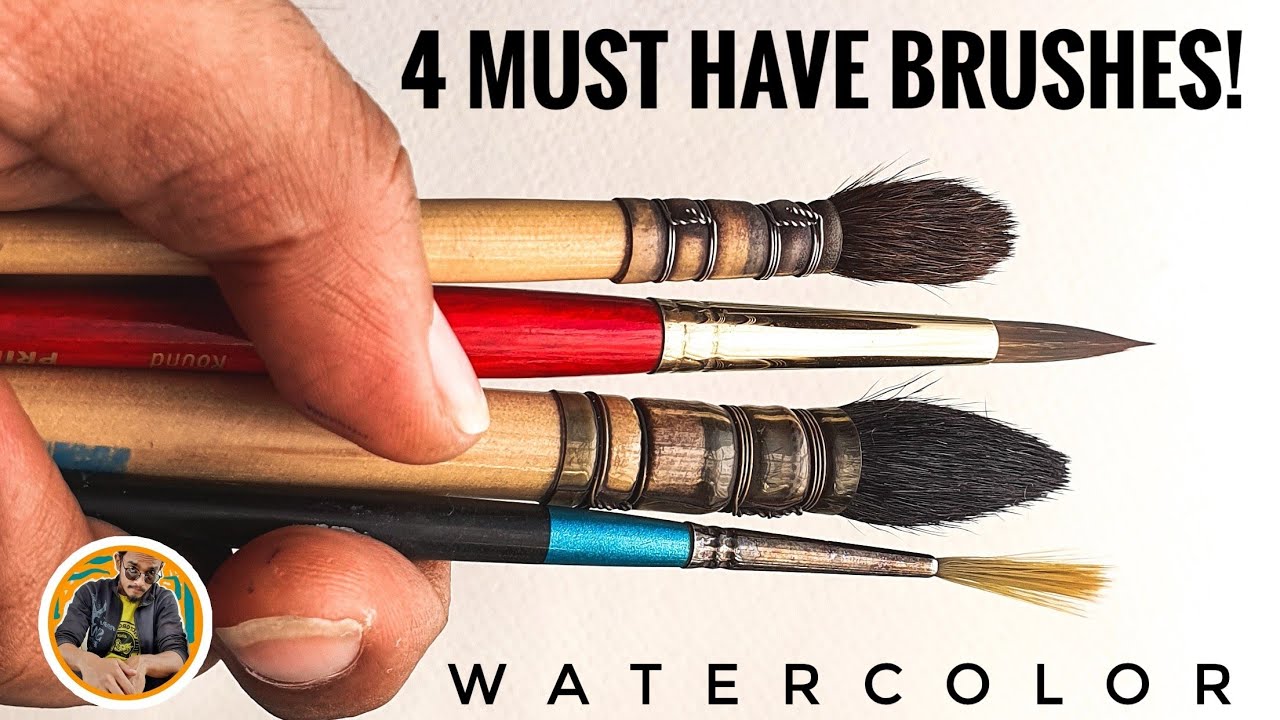 Princeton Heritage watercolor brushes UNBOXING + REVIEW