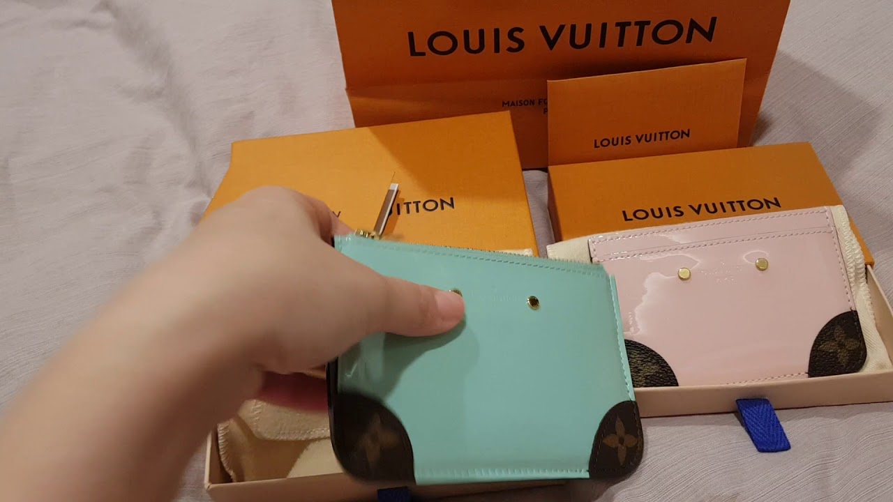 New 2018 SLG ???? Louis Vuitton Venice collection ???? LV card holder + Cles pouch - YouTube
