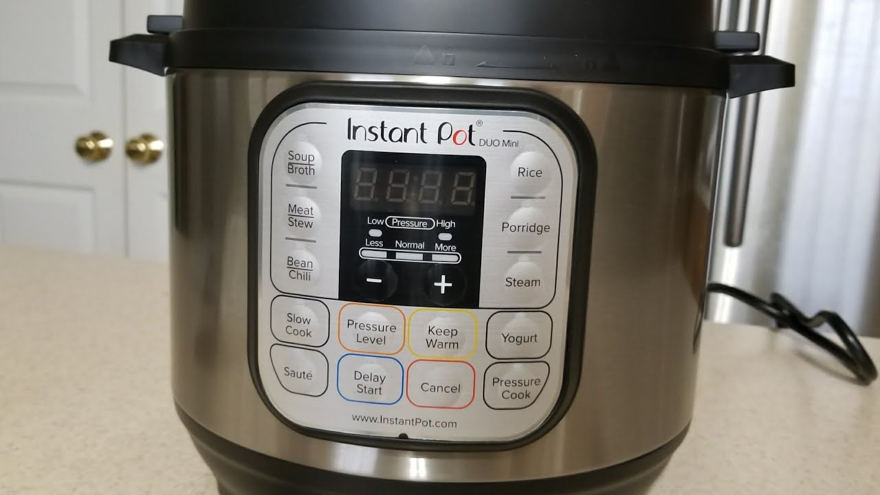 Instant Pot Duo Mini 3 Qt 7-In-1 Multi-Use Programmable Pressure Cooker