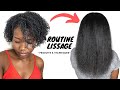 COMMENT BIEN LISSER SES CHEVEUX CREPUS - MA MEILLEURE ROUTINE LISSAGE *TRES DETAILLEE*