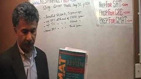 GMAT Review 13th Edition Day 31, p156, ps31, Problem Solving, Prep Tutor via skype GMAT, GRE, SAT