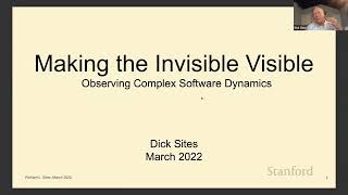 Stanford Seminar - Making the Invisible Visible: Observing Complex Software Dynamics screenshot 5