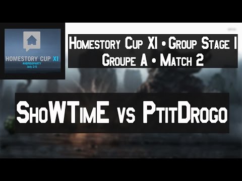 ShoWTimE vs PtitDrogo - HomeStory Cup XI - Group Stage 1 - Groupe A - Match 2