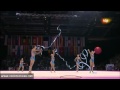 Austria 3 ribbons and 2 hoops AA World Championships Montpellier 2011