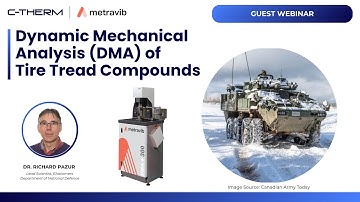 Dynamic Mechanical Analysis for Performance Testing of Tire Tread Compounds