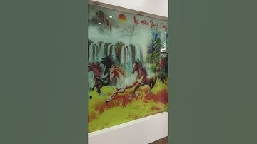 Tranh kính mã đáo thành công khổ lớn