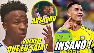 VINI JR DANDO ADEUS NA RESERVA NO REAL ! GOL ANTOLÓGICO DE CR7 PARA ARABIA !!