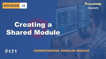 #171 Een gedeelde module maken | Angular-modules begrijpen | Een complete Angular-cursus