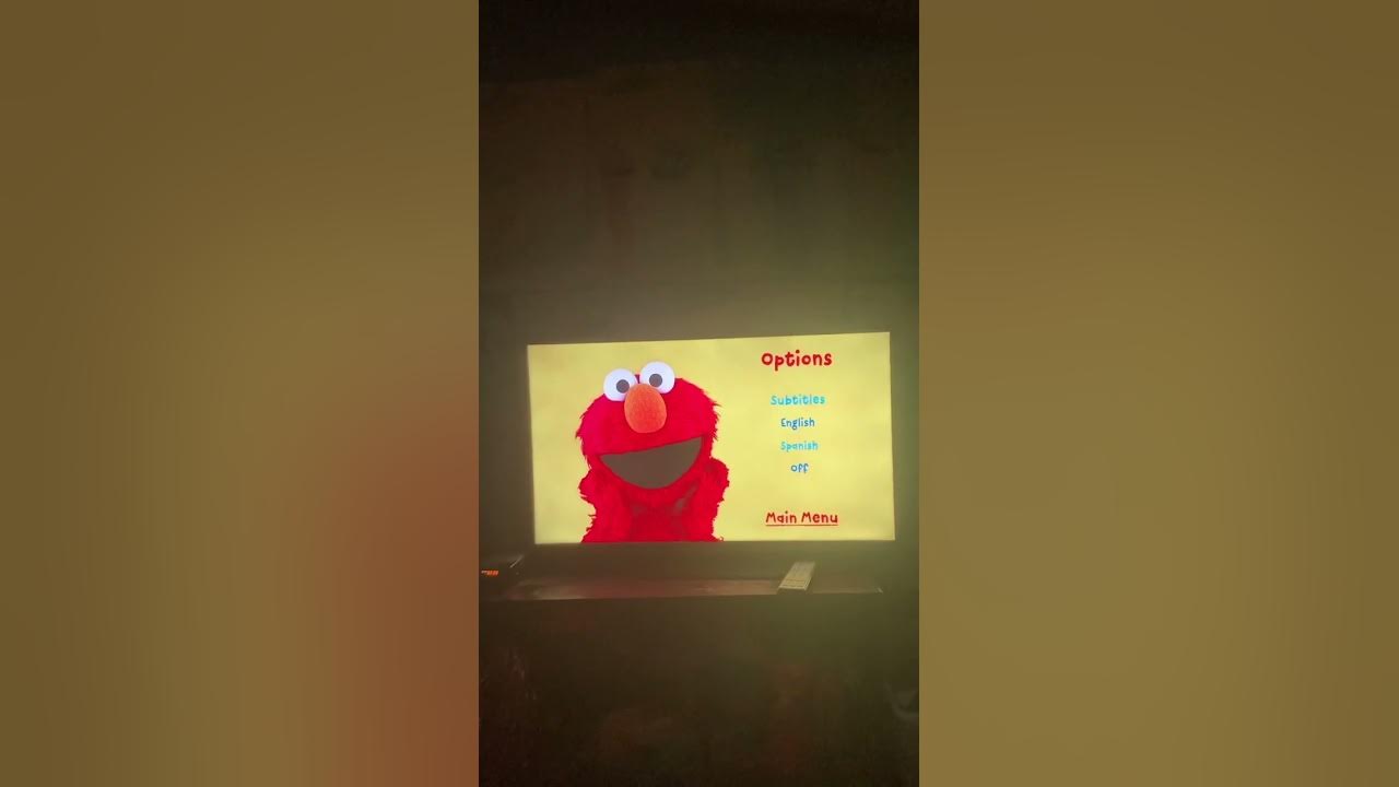 Elmo’s world things Elmo loves 2021 dvd menu walkthrough YouTube