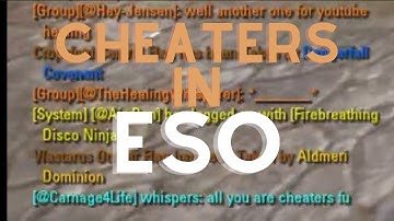 Clear Evidence of Cheaters in ESO | Caught THEM | ESO PVP Cheaters |