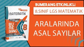Lgs Matematik Aralarinda Asal Sayilar Konu Anlatımı 8. Sınıf Günay Bumerang Etkinlikli