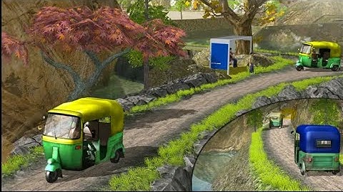 Offroad Tuk Tuk New Auto Rickshaw Driving Simulator Games | Android IOS Funny Gameplay 10