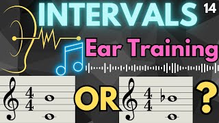 Chromatic Harmonic Intervals, Fixed Root - Hands-Free Ear Training 14