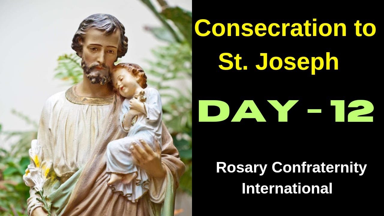 Consecration to St Joseph Day 12- Fr. Abilash George, - YouTube