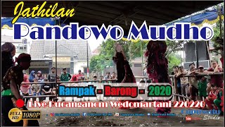 PANDOWO MUDHO - Rampak Barong - Pucanganom Wedomartani Ngemplak 220220