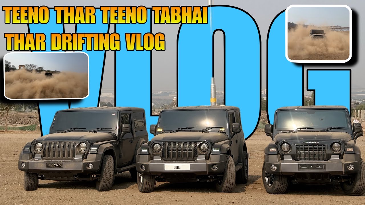 Thar Drifting Vlog 🔥 | Teeno Thar Teeno Tabhai 💗| Tanish kad vlogs |