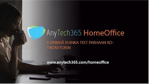 HomeOffice AnyTech365 Finnish