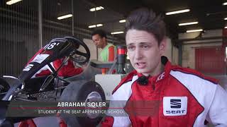 A team of students from the SEAT Apprentice School creates a winning electric kart en